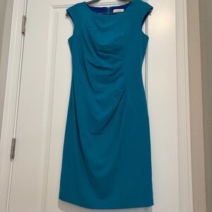 Calvin Klein Teal Sleeveless Dress women’s 4